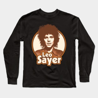 Leo Sayer - Retro 70s Singer Songwriter Long Sleeve T-Shirt